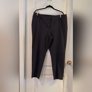 Ann Taylor Charcoal Straight Leg Pants